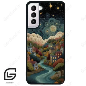 قاب گوشی سامسونگ اس 21 نرمال (Galaxy S21 5G ) طرح دهکده کد 2736