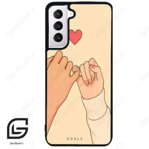 قاب گوشی سامسونگ اس 21 نرمال (Galaxy S21 5G ) طرح عشق کد 2738