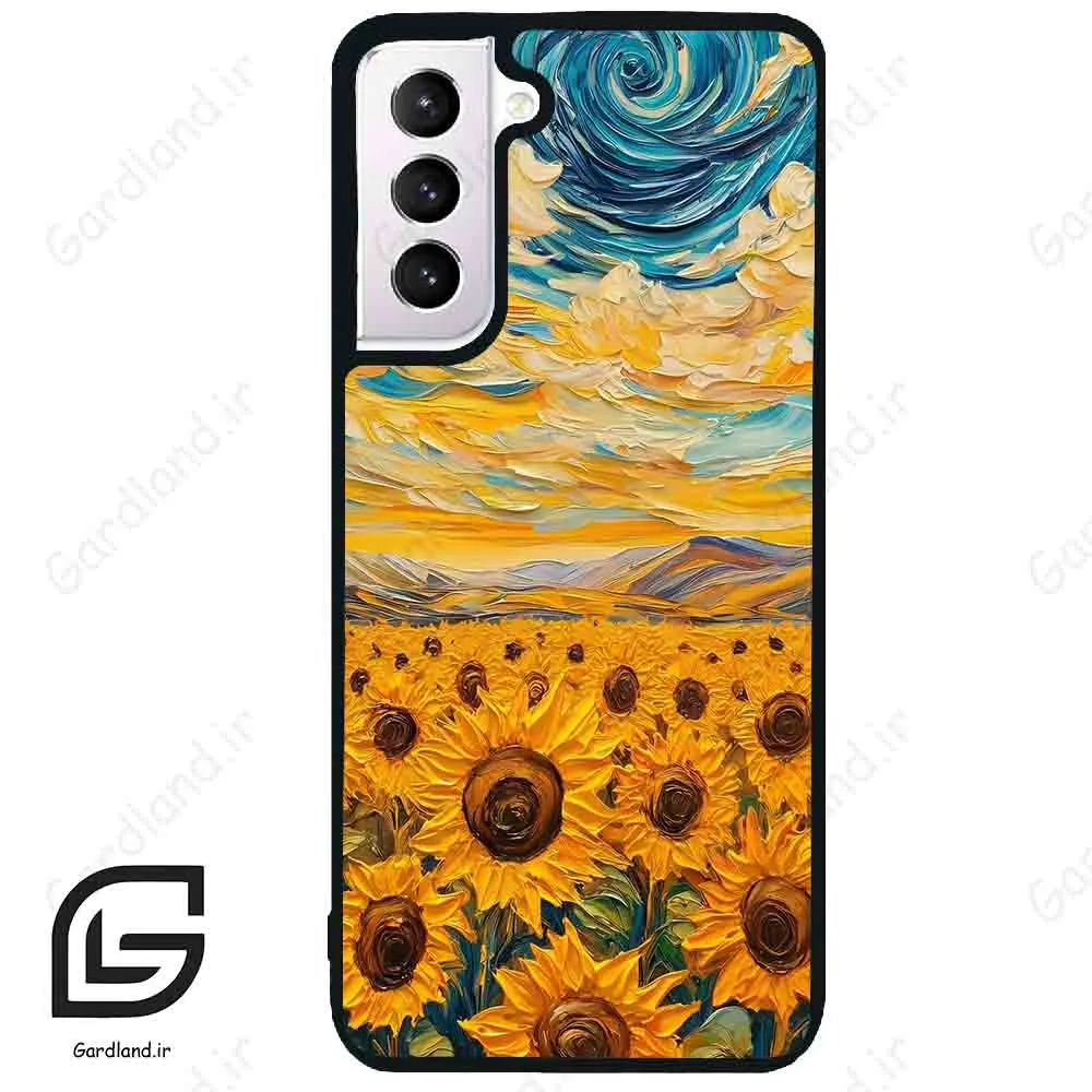 قاب گوشی سامسونگ اس 21 نرمال (Galaxy S21 5G ) طرح گل کد 2739