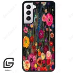 قاب گوشی سامسونگ اس 21 نرمال (Galaxy S21 5G ) طرح گل کد 2751