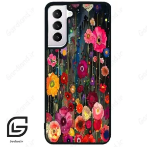 قاب گوشی سامسونگ اس 21 نرمال (Galaxy S21 5G ) طرح گل کد 2751