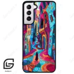 قاب گوشی سامسونگ اس 21 نرمال (Galaxy S21 5G ) طرح نقاشی کد 2753