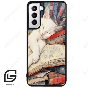 قاب گوشی سامسونگ اس 21 نرمال (Galaxy S21 5G ) طرح گربه کد 2758