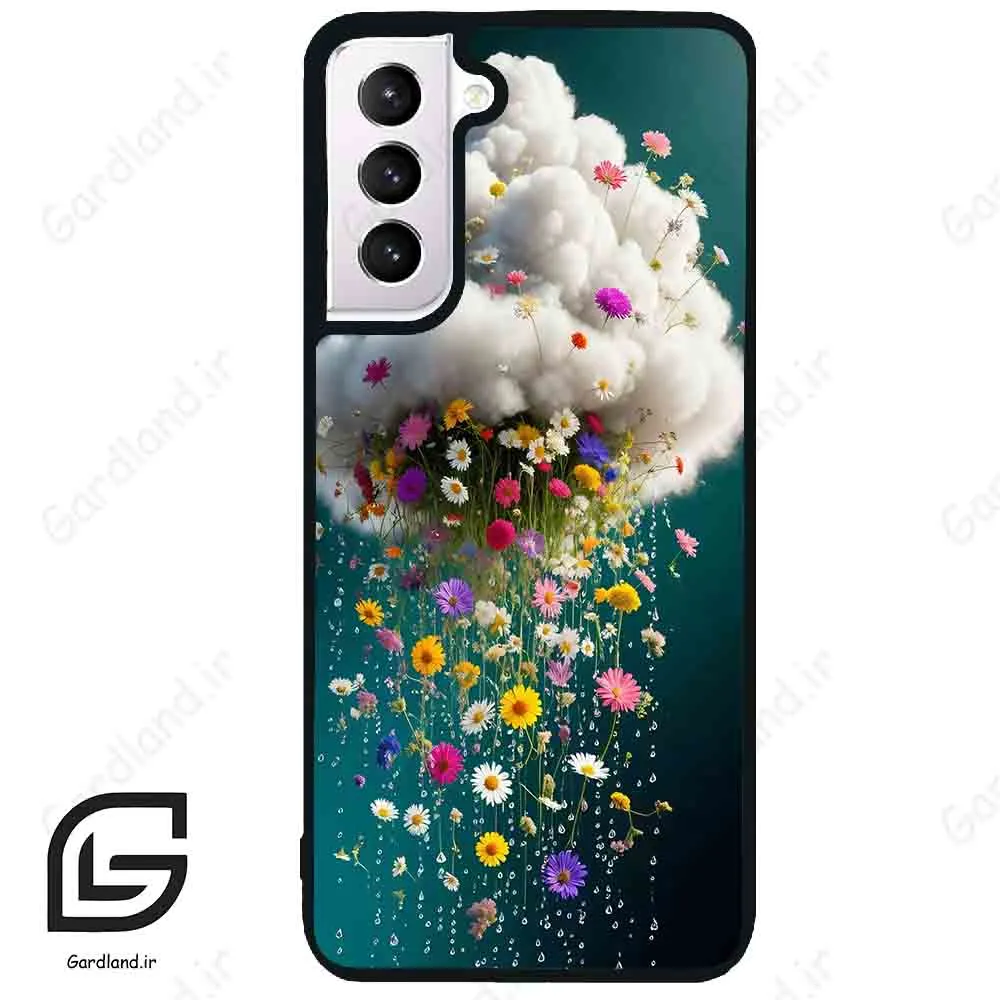 قاب گوشی سامسونگ اس 21 نرمال (Galaxy S21 5G ) طرح ابر کد 2780