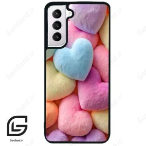 قاب گوشی سامسونگ اس 21 نرمال (Galaxy S21 5G ) طرح قلبی کد 2782