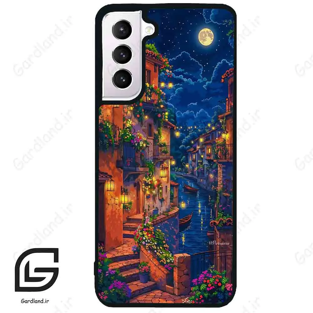 قاب گوشی سامسونگ اس 21 نرمال (Galaxy S21 5G ) طرح مهتاب کد 2788