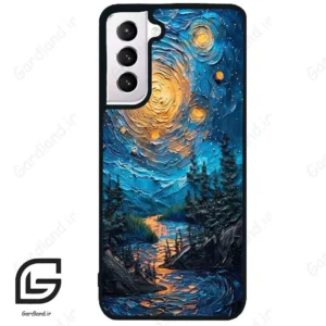 قاب گوشی سامسونگ اس 21 نرمال (Galaxy S21 5G ) طرح ابرنگ کد 2792