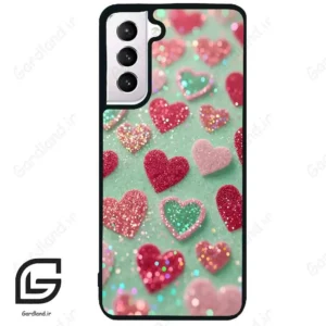 قاب گوشی سامسونگ اس 21 نرمال (Galaxy S21 5G ) طرح قلب کد 2812