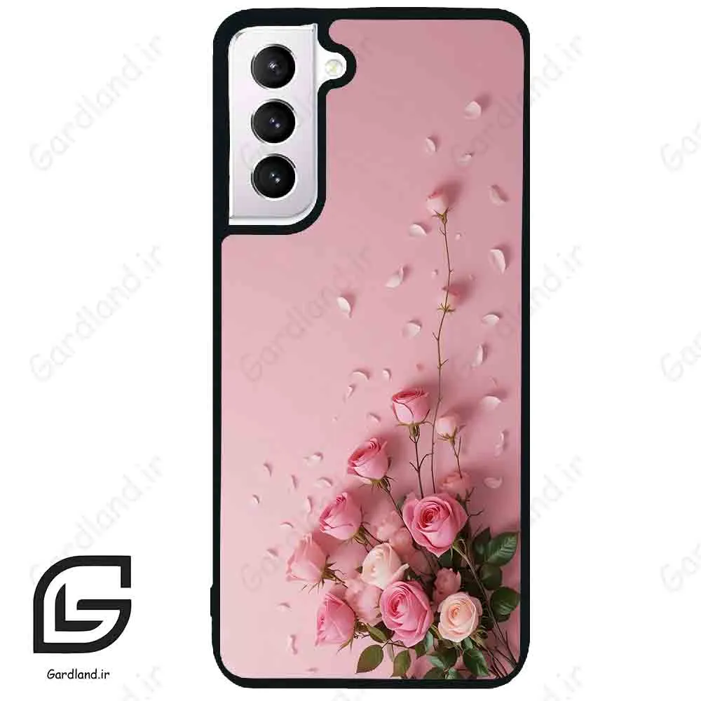 قاب گوشی سامسونگ اس 21 نرمال (Galaxy S21 5G ) طرح گل کد 2813
