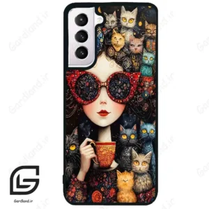 قاب گوشی سامسونگ اس 21 نرمال (Galaxy S21 5G ) طرح دخترانه کد 2829