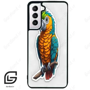 قاب گوشی سامسونگ اس 21 نرمال (Galaxy S21 5G ) طرح پرنده کد 2860