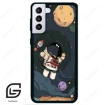 قاب گوشی سامسونگ اس 21 پلاس (Galaxy S21 Plus ) طرح فضانورد کد 2001