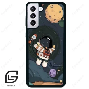 قاب گوشی سامسونگ اس 21 پلاس (Galaxy S21 Plus ) طرح فضانورد کد 2001