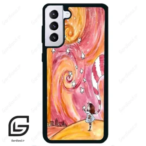 قاب گوشی سامسونگ اس 21 پلاس (Galaxy S21 Plus ) طرح دخترانه کد 2006