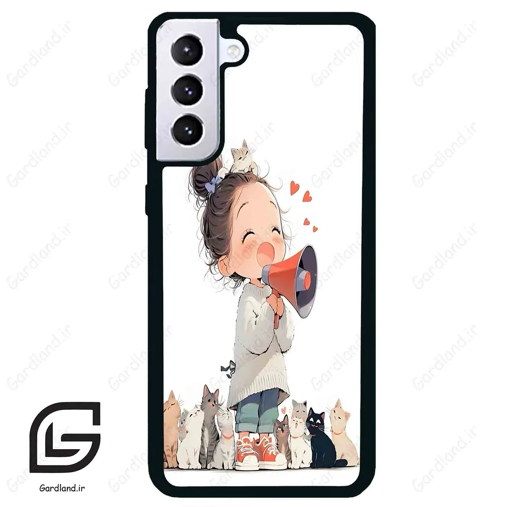 قاب گوشی سامسونگ اس 21 پلاس (Galaxy S21 Plus ) طرح دخترانه کد 2027