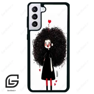 قاب گوشی سامسونگ اس 21 پلاس (Galaxy S21 Plus ) طرح دخترانه کد 2031