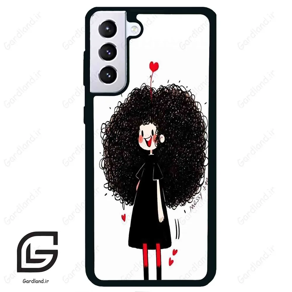 قاب گوشی سامسونگ اس 21 پلاس (Galaxy S21 Plus ) طرح دخترانه کد 2031