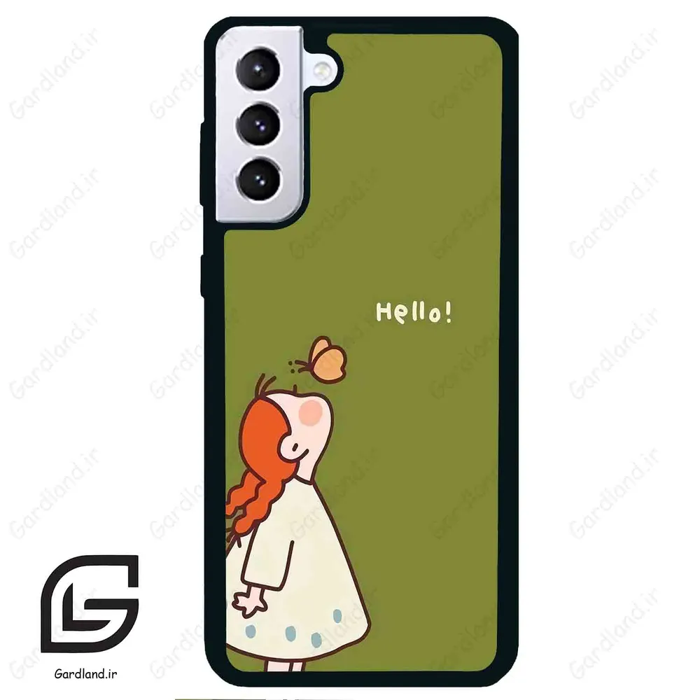 قاب گوشی سامسونگ اس 21 پلاس (Galaxy S21 Plus ) طرح دخترانه کد 2044