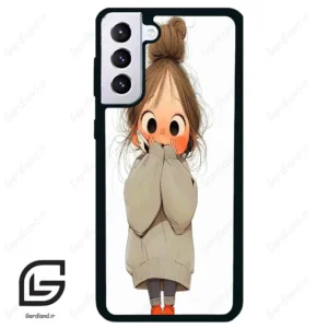 قاب گوشی سامسونگ اس 21 پلاس (Galaxy S21 Plus ) طرح دخترانه کد 2054