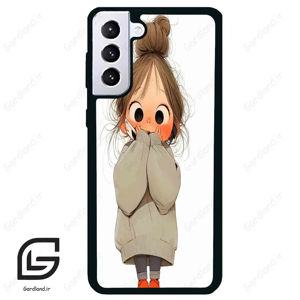قاب گوشی سامسونگ اس 21 پلاس (Galaxy S21 Plus ) طرح دخترانه کد 2054