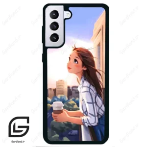 قاب گوشی سامسونگ اس 21 پلاس (Galaxy S21 Plus ) طرح دخترانه کد 2086