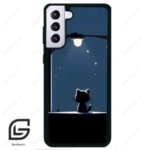قاب گوشی سامسونگ اس 21 پلاس (Galaxy S21 Plus ) طرح گربه کد 2098