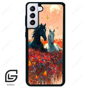 قاب گوشی سامسونگ اس 21 پلاس (Galaxy S21 Plus ) طرح اسب کد 2166