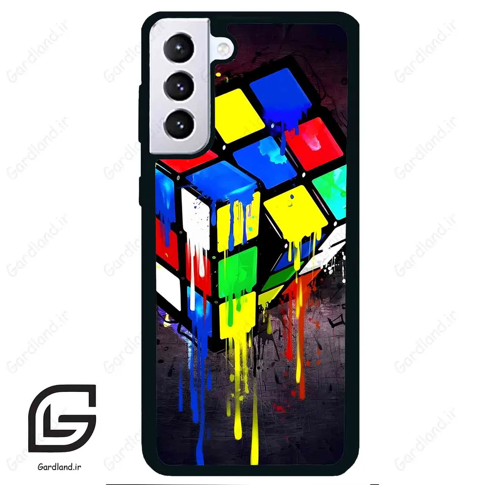 قاب گوشی سامسونگ اس 21 پلاس (Galaxy S21 Plus ) طرح مکعب کد 2236
