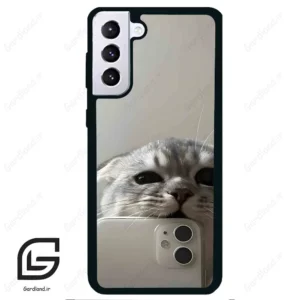 قاب گوشی سامسونگ اس 21 پلاس (Galaxy S21 Plus ) طرح گربه کد 2246