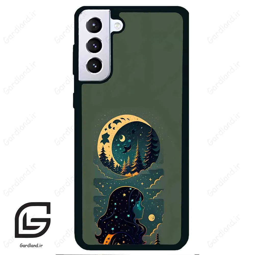 قاب گوشی سامسونگ اس 21 پلاس (Galaxy S21 Plus ) طرح ماه کد 2267