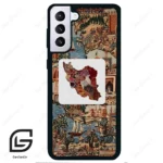 قاب گوشی سامسونگ اس 21 پلاس (Galaxy S21 Plus ) طرح نقشه ایران کد 2287