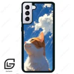 قاب گوشی سامسونگ اس 21 پلاس (Galaxy S21 Plus ) طرح گربه کد 2366