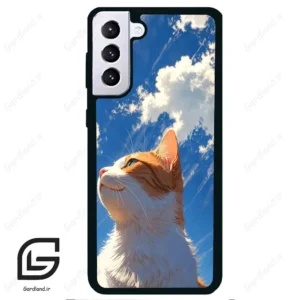 قاب گوشی سامسونگ اس 21 پلاس (Galaxy S21 Plus ) طرح گربه کد 2366