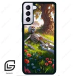 قاب گوشی سامسونگ اس 21 پلاس (Galaxy S21 Plus ) طرح اسکلت کد 2371