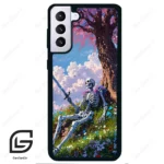 قاب گوشی سامسونگ اس 21 پلاس (Galaxy S21 Plus ) طرح اسکلت کد 2372