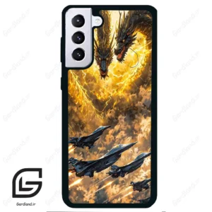قاب گوشی سامسونگ اس 21 پلاس (Galaxy S21 Plus ) طرح گودزیلا کد 2377