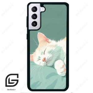 قاب گوشی سامسونگ اس 21 پلاس (Galaxy S21 Plus ) طرح گربه کد 2403