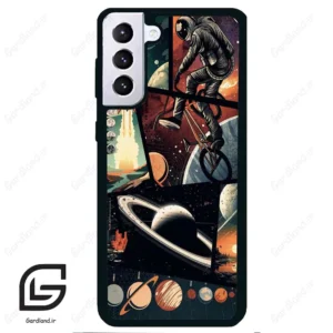 قاب گوشی سامسونگ اس 21 پلاس (Galaxy S21 Plus ) طرح فضانورد کد 2415