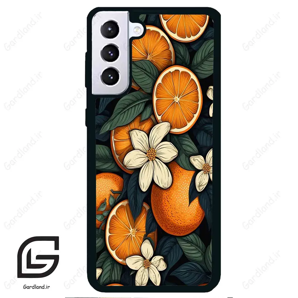 قاب گوشی سامسونگ اس 21 پلاس (Galaxy S21 Plus ) طرح پرتقالی کد 2423