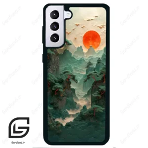 قاب گوشی سامسونگ اس 21 پلاس (Galaxy S21 Plus ) طرح طبیعت کد 2430