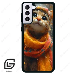 قاب گوشی سامسونگ اس 21 پلاس (Galaxy S21 Plus ) طرح گربه کد 2440
