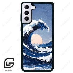 قاب گوشی سامسونگ اس 21 پلاس (Galaxy S21 Plus ) طرح موج کد 2443