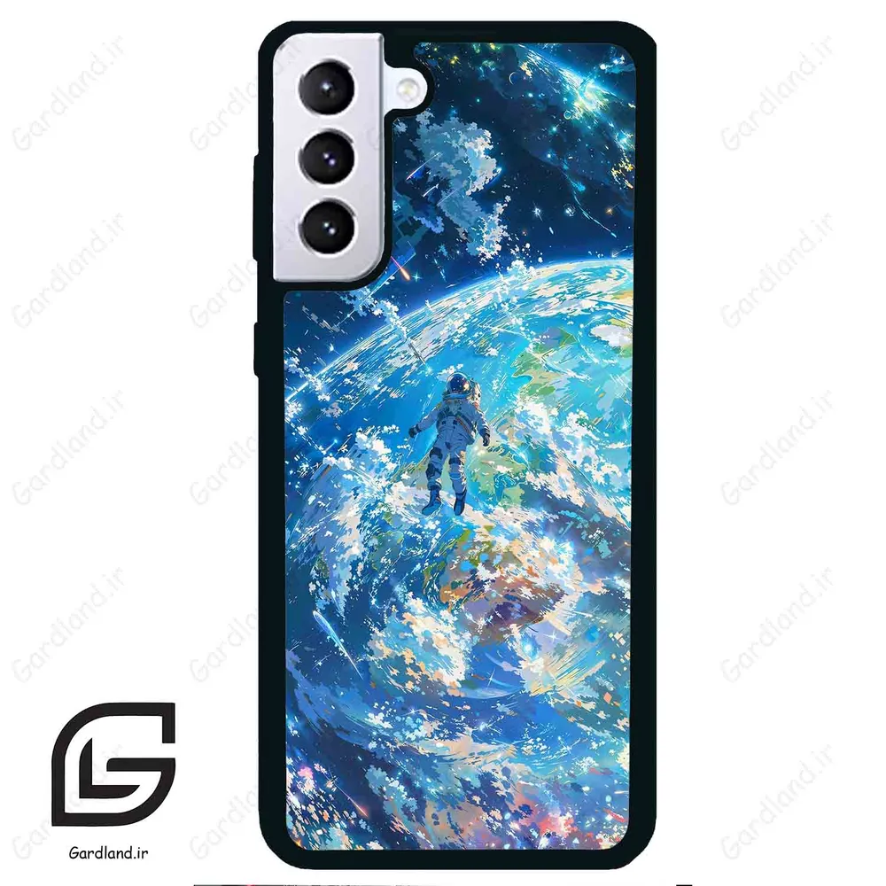 قاب گوشی سامسونگ اس 21 پلاس (Galaxy S21 Plus ) طرح فضانورد کد 2444