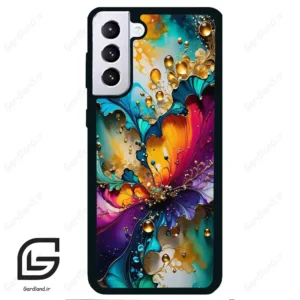 قاب گوشی سامسونگ اس 21 پلاس (Galaxy S21 Plus ) طرح ابرنگی کد 2447