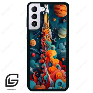 قاب گوشی سامسونگ اس 21 پلاس (Galaxy S21 Plus ) طرح موشک کد 2470