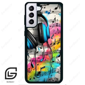 قاب گوشی سامسونگ اس 21 پلاس (Galaxy S21 Plus ) طرح موسیقی کد 2482