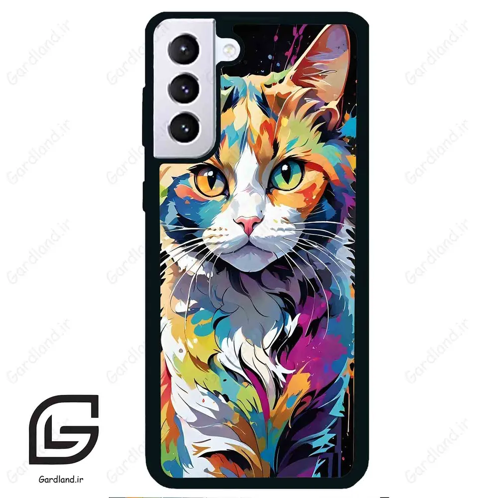 قاب گوشی سامسونگ اس 21 پلاس (Galaxy S21 Plus ) طرح گربه کد 2483