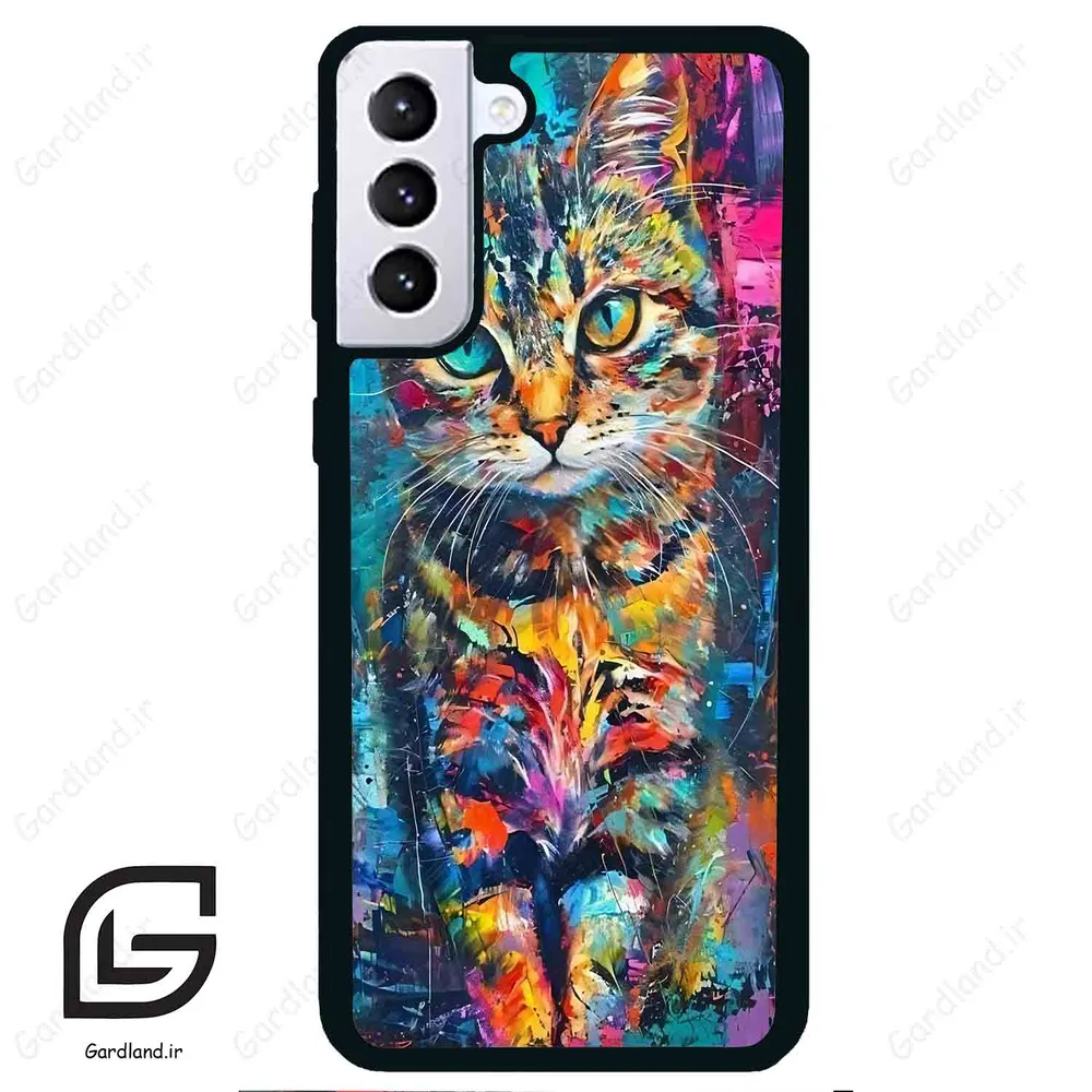 قاب گوشی سامسونگ اس 21 پلاس (Galaxy S21 Plus ) طرح گربه کد 2488