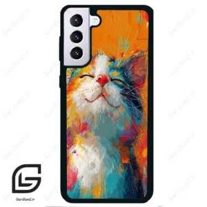 قاب گوشی سامسونگ اس 21 پلاس (Galaxy S21 Plus ) طرح گربه کد 2489
