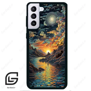 قاب گوشی سامسونگ اس 21 پلاس (Galaxy S21 Plus ) طرح نقاشی کد 2519